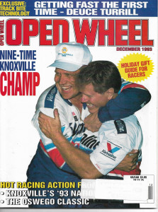 OPEN WHEEL 1993 DEC - DEUCE TURRILL, TIRE STAGGER, GILMORE STADIUM, BERRYHILL